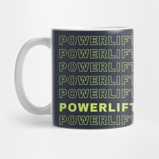 Powerlifting Repetitive Mug